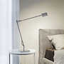KELVIN EDGE - DIMMABLE TABLE LAMP WITH OPTICAL SENSOR BY ANTONIO CITTERIO, Titanium, small