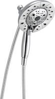 H2OKINETIC IN2ITION 5-SETTING TWO-IN-ONE SHOWERHEAD, Chrome, medium