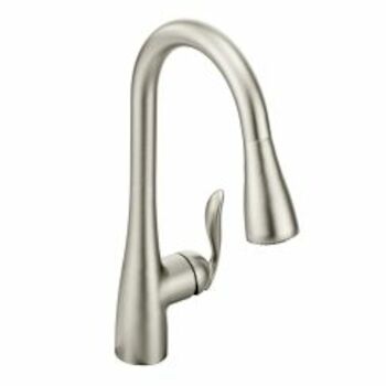 ARBOR ONE-HANDLE HIGH ARC PULL DOWN KITCHEN FAUCET, Spot Resist Stainless, large