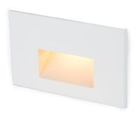 RECTANGULAR 2700K WARM WHITE LED STEP AND WALL LIGHT, White, medium