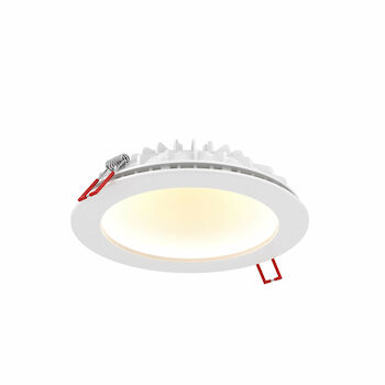 6" INDIRECT RECESSED LIGHT, White, large