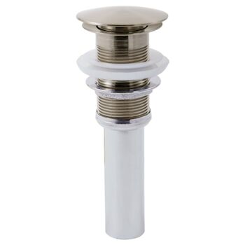 PUSH BUTTON POP-UP WITHOUT OVERFLOW, Polished Nickel, large