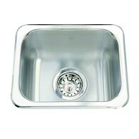 KINDRED UTILITY COLLECTION DROP IN SINGLE BOWL STAINLESS STEEL HOSPITALITY SINK, Stainless Steel, medium