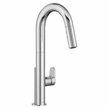 BEALE SINGLE HANDLE PULL-DOWN KITCHEN FAUCET, Polished Chrome, large