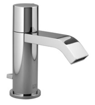 IMO SINGLE-LEVER LAVATORY FAUCET WITH DRAIN, 4 1/8-INCH PROJECTION, Polished Chrome, large