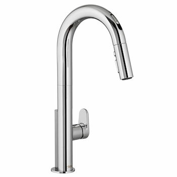BEALE TOUCHLESS SINGLE HANDLE PULL-DOWN DUAL SPRAY KITCHEN FAUCET, Polished Chrome, large