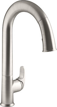 SENSATE™ TOUCHLESS 2-FUNCTION KITCHEN FAUCET, Vibrant® Stainless, large