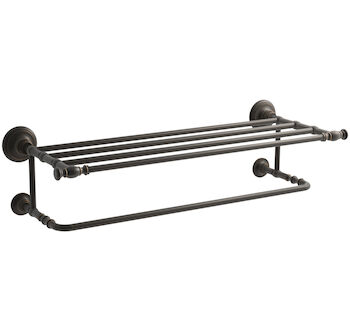 ARTIFACTS® WALL MOUNTED TOWEL RACK, Oil Rubbed Bronze, large