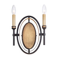 INFINITY WALL SCONCE LIGHT, 25644, Oil Rubbed Bronze, medium