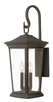 BROMLEY EXTRA LARGE WALL MOUNT LANTERN, Oil Rubbed Bronze, large
