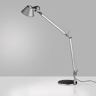 TOLOMEO CLASSIC LED TABLE LAMP WITH BASE, Aluminum, medium