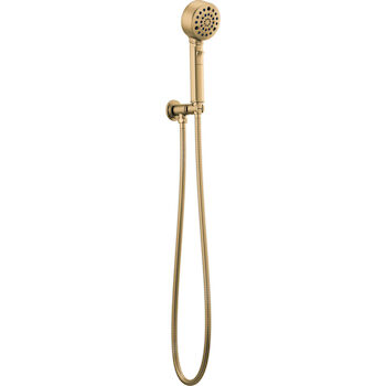 INVARI H2OKINETIC® MULTI-FUNCTION WALL MOUNT HANDSHOWER, Brilliance Luxe Gold, large