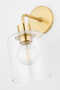 MITZI NEKO 1-LIGHT WALL SCONCE LIGHT, H108101, Aged Brass, small