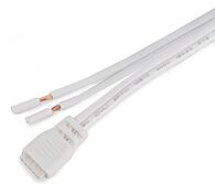 INVISILED 12 INCH WALL RATED EXTENSION CABLE, White, medium