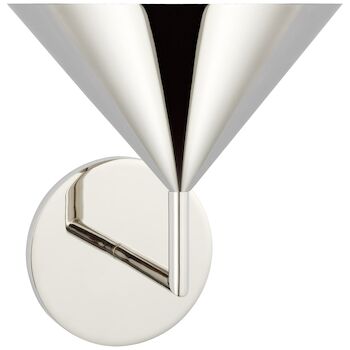 ORSAY 7-INCH SMALL SINGLE SCONCE, Polished Nickel, large