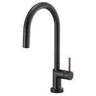 ODIN SMARTTOUCH® PULL-DOWN FAUCET WITH ARC SPOUT - LESS HANDLE, Matte Black, medium
