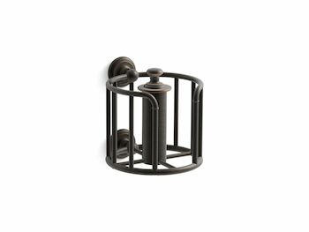 ARTIFACTS TOILET PAPER CARRIAGE, Oil-Rubbed Bronze, large