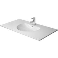 DARLING NEW FURNITURE WASHBASIN WITH FAUCET DECK, White, medium