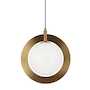 ASTRO 1 LIGHT PENDANT, Aged Gold Brass, small