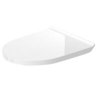 DURASTYLE BASIC TOILET SEAT AND COVER, WITH SLOW CLOSE, White, medium