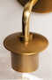 MARGOT 1 LIGHT WALL TABLE LAMP, Aged Brass, small