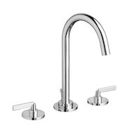 PERCY WIDESPREAD BATHROOM FAUCET WITH LEVER HANDLES, Polished Chrome, medium
