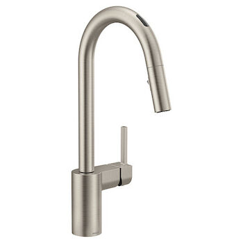 ALIGN VOICE ACTIVATED SINGLE-HANDLE PULL DOWN SMART FAUCET, Spot Resist Stainless, large