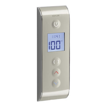 DTV PROMPT(R) DIGITAL SHOWER INTERFACE, Satin Nickel with Polished Nickel, large