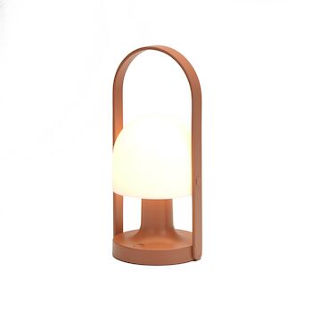 FOLLOWME LED TABLE LAMP, Terracotta, large