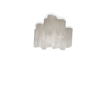 LOGICO TRIPLE NESTED CLASSIC CEILING LAMP, Grey Smoke, large