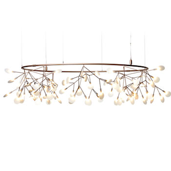 HERACLEUM III THE BIG O SMALL PENDANT, Copper, large