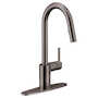 ALIGN VOICE ACTIVATED SINGLE-HANDLE PULL DOWN SMART FAUCET, Black Stainless, small