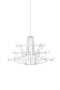 COPPELIA CHANDELIER SMALL, Stainless Steel, small