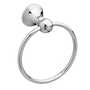 ASHBEE TOWEL RING, Polished Chrome, small
