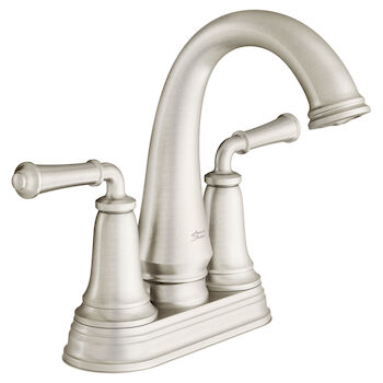 DELANCEY 4-INCH CENTERSET TWO-HANDLE BATHROOM FAUCET, Brushed Nickel, large