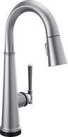 EMMELINE TOUCH2O PULL-DOWN BAR/PREP FAUCET 1L, Lumicoat Arctic Stainless, medium