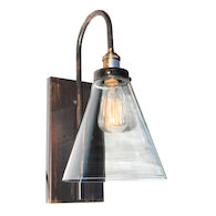 GREENWICH 1-LIGHT WALL SCONCE, Bronze and Copper, medium