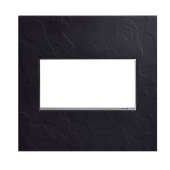 ADORNE 2-GANG HUBBARDTON FORGE® WALL PLATE, Black, large