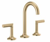 ODIN WIDESPREAD LAVATORY FAUCET - WITHOUT HANDLES, Luxe Gold, medium