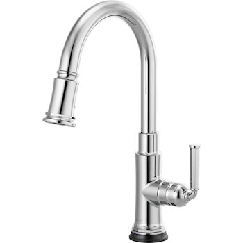 ROOK SINGLE HANDLE PULL-DOWN KITCHEN FAUCET WITH SMARTTOUCH, Chrome, large