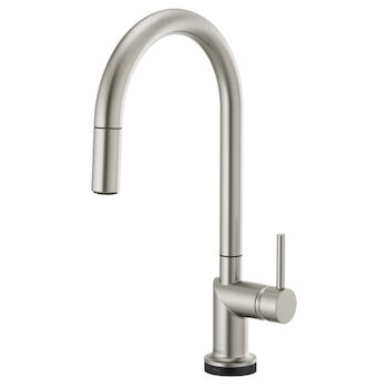 ODIN SMARTTOUCH® PULL-DOWN FAUCET WITH ARC SPOUT - LESS HANDLE, Stainless Steel, large