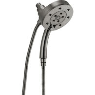 ESSENTIAL LINEAR ROUND HYDRATI™ 2|1 SHOWER WITH H2OKINETIC® TECHNOLOGY, Luxe Steel, medium