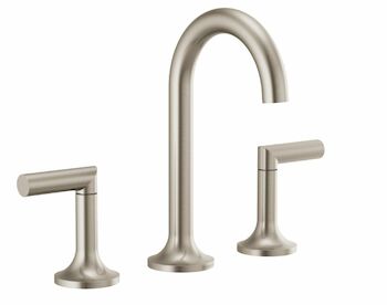 ODIN WIDESPREAD LAVATORY FAUCET - WITHOUT HANDLES, Brushed Nickel, large