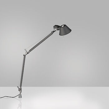 TOLOMEO MINI LED TABLE LAMP WITH INSET PIVOT, Anthracite Grey, large