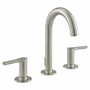 STUDIO S 8-INCH WIDESPREAD 2-HANDLES BATHROOM FAUCET WITH LEVER HANDLES, Brushed Nickel, small
