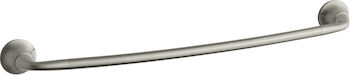 FORTÉ® SCULPTED 24-INCH TOWEL BAR, Vibrant Brushed Nickel, large
