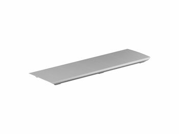 BELLWETHER(R) ALUMINUM DRAIN COVER FOR 60-INCH X 32-INCH SHOWER BASE, Brushed Nickel, large