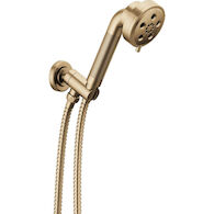 LITZE WALL MOUNT HANDSHOWER WITH H2OKINETIC® TECHNOLOGY, Brilliance Luxe Gold, medium