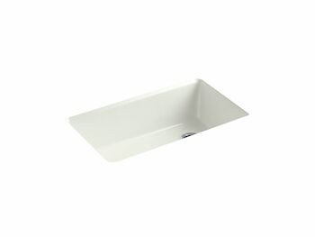 RIVERBY® 33 X 22 X 9-5/8 INCHES TOP-MOUNT SINGLE-BOWL KITCHEN SINK WITH ACCESSORIES, Dune, large