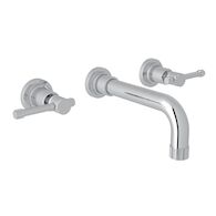 CAMPO™ WALL MOUNT LAVATORY FAUCET (INDUSTRIAL LEVER HANDLE), Polished Chrome, medium